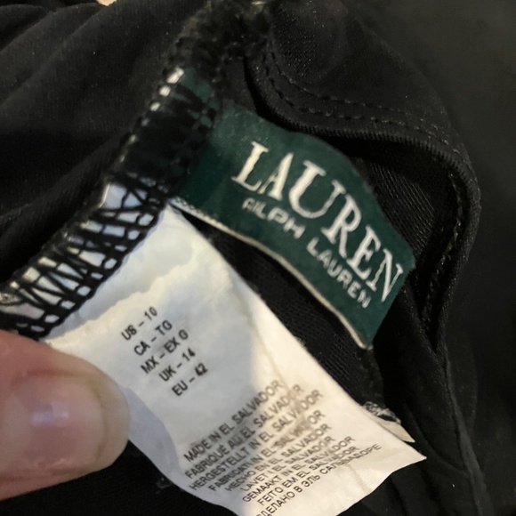 LAUREN Ralph Lauren Tummy-Control Ruffle One-Pc Swimsuit Size 10 - Picture 7 of 7